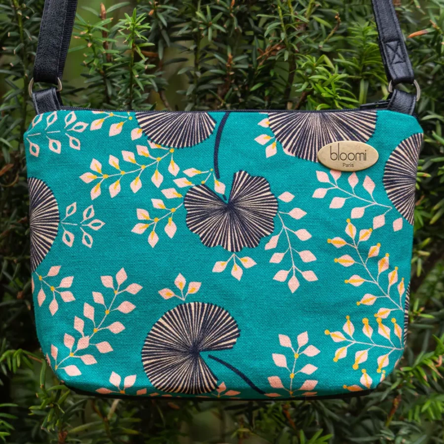 Housse Rembourrée Pour Raquettes De Badminton - Léger, Avec Bandoulière - Motif Floral Frais