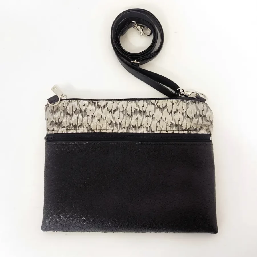 Pochette bandoulière vegan format ipad mini Oslo – Image 4