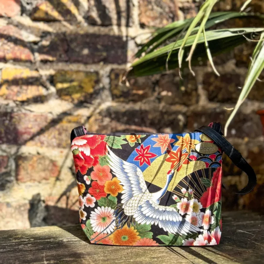 Petit sac en bandoulière Kushiro rose blush – Image 4