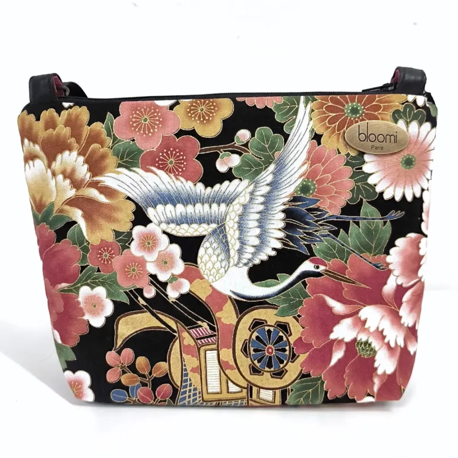 Petit sac en bandoulière Kushiro rose blush