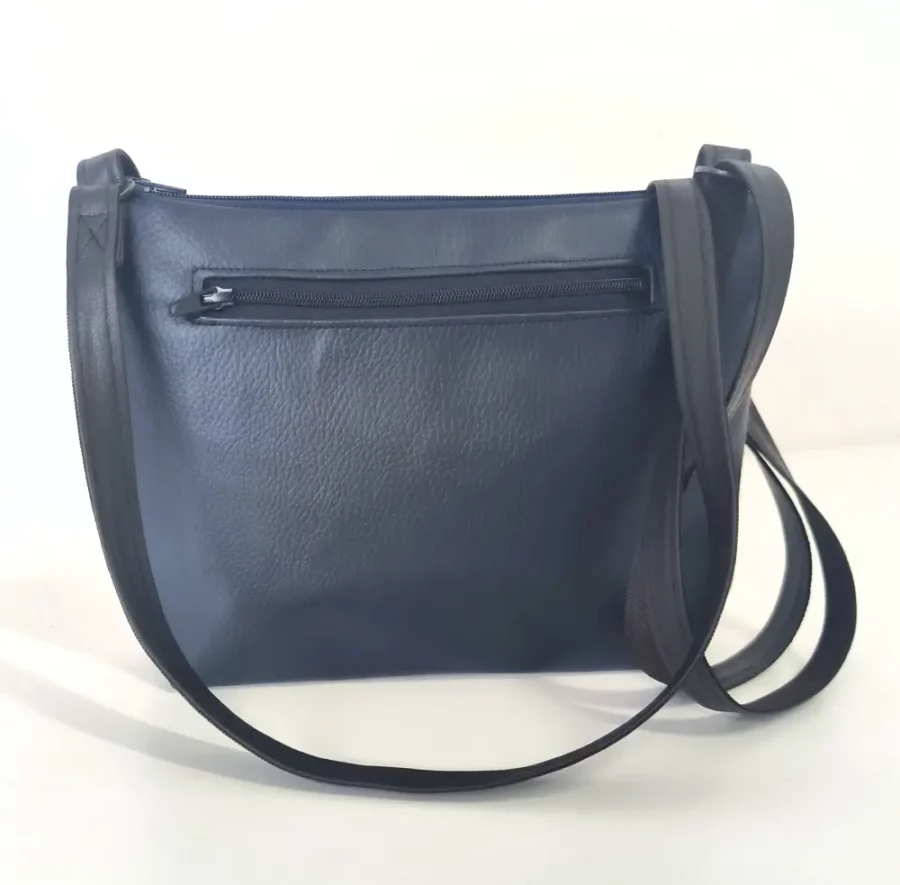 Petit sac en bandoulière Rayures orange – Image 3