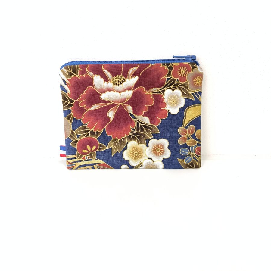 Porte-monnaie Kushiro bleu – Image 3