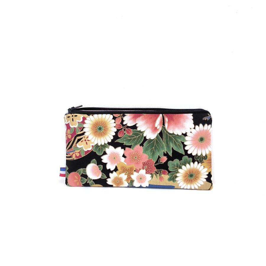 Trousse allongée Kushiro rose blush étui à lunettes – Image 2