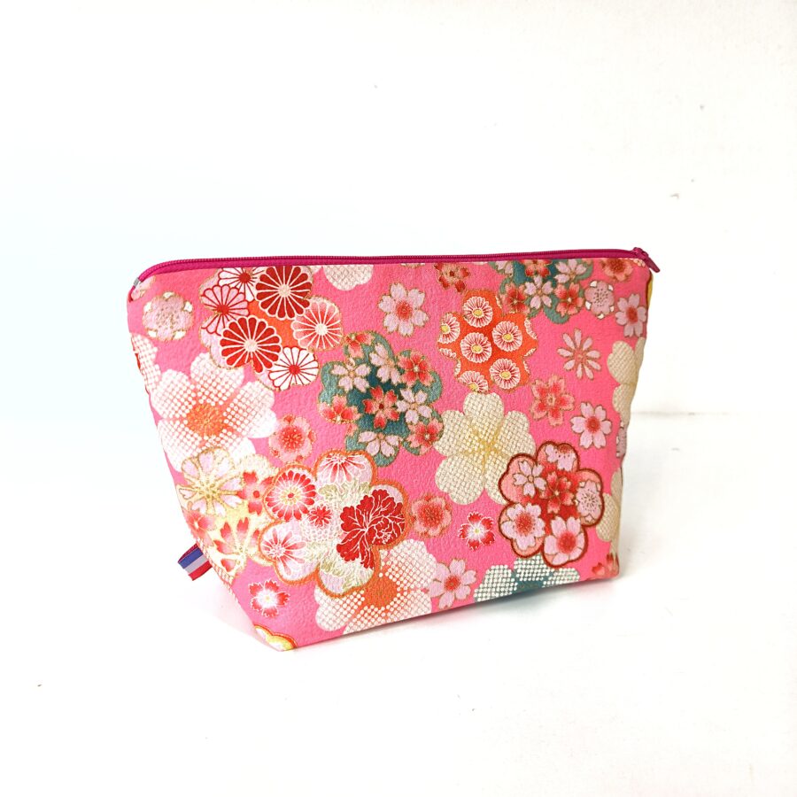 Moyenne trousse de toilette Sakura rose – Image 3
