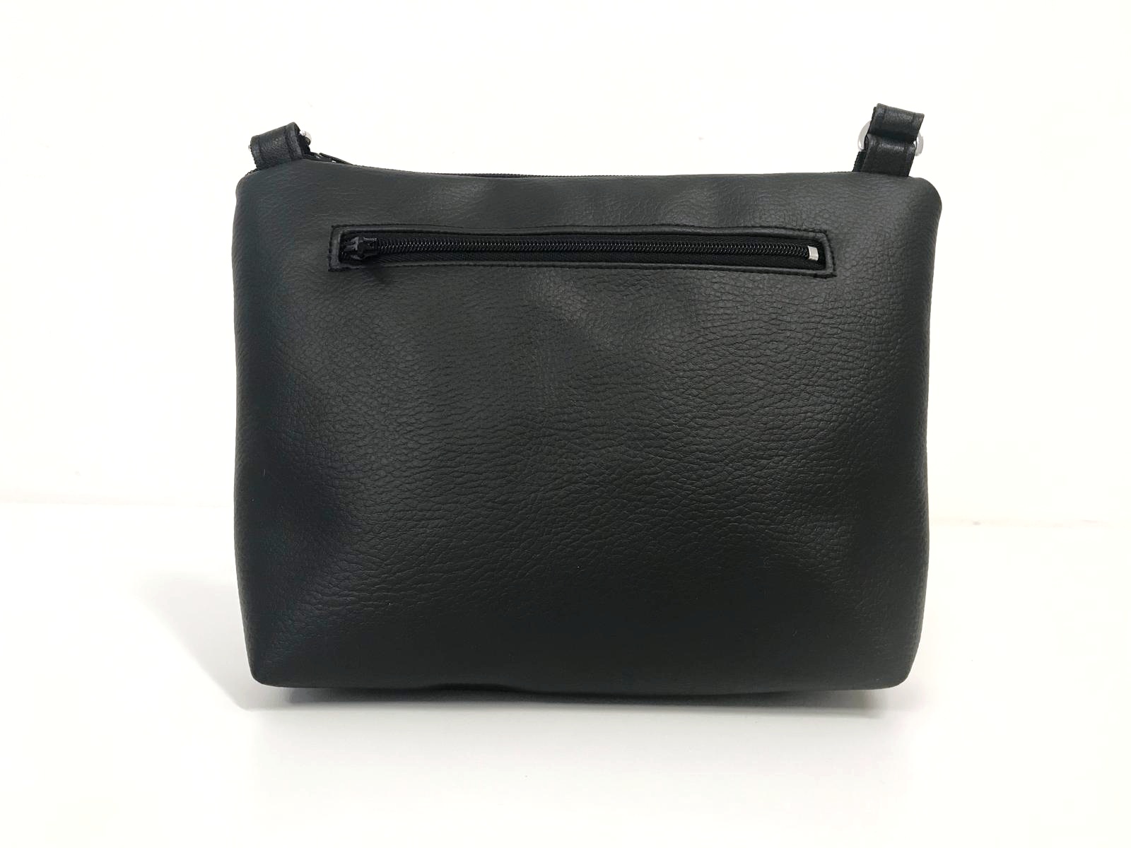 Petit sac bandoulière vegan en tissu motifs chiens – Image 2