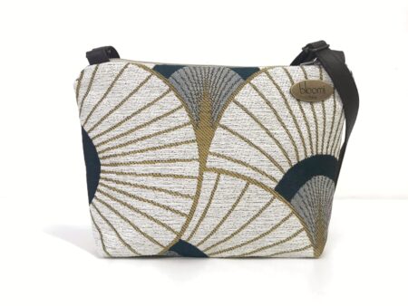 Petit sac bandoulière vegan Art Déco